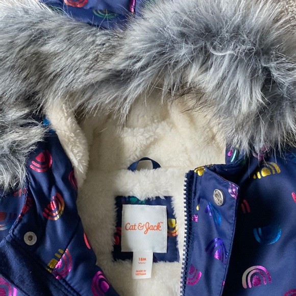 Cat & Jack toddler puffer jacket - Picture 2 of 5